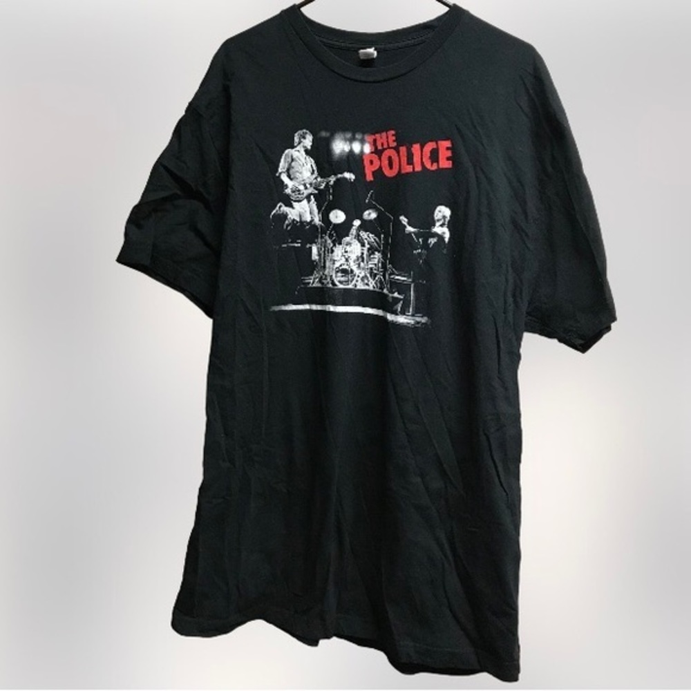 The Police Black Graphic Tee